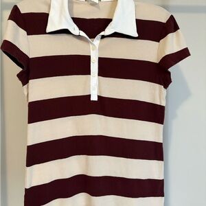 J.Crew Cotton Shirt in Cream